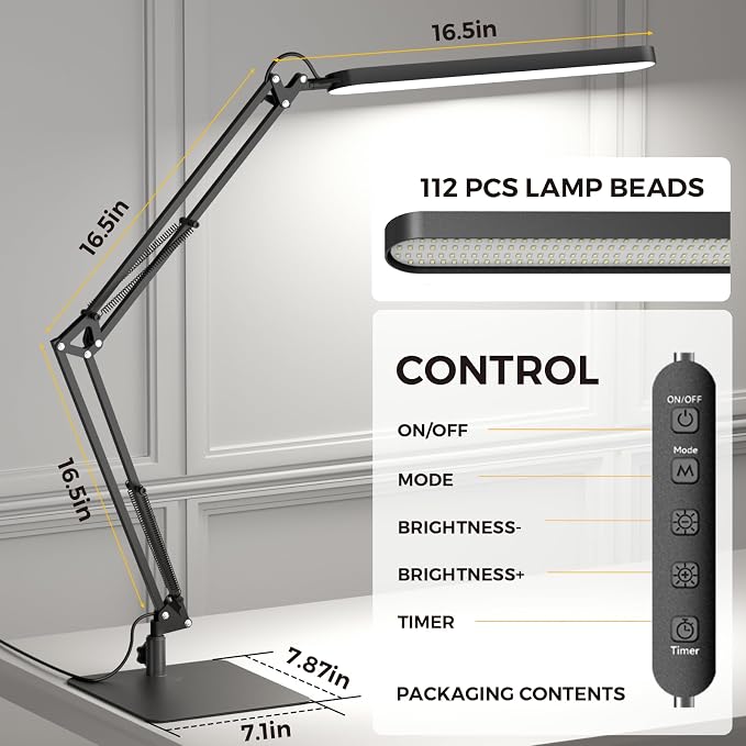 SKYLEO LED Desk Lamp with Slim Base - Image 3