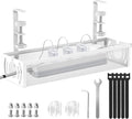 Cable Management, Metal Cable Organizer by LOVJOYSE