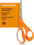 Fiskars Petite Original Orange-Handled Scissors, Crafting and Sewing Stainless by Unknown