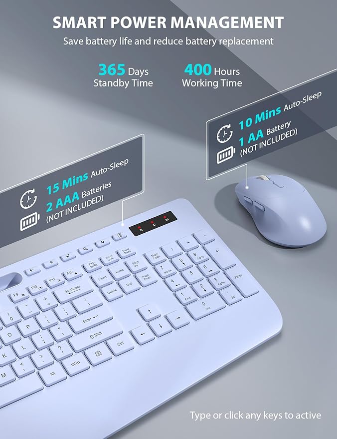 Wireless Keyboard and Mouse Combo - Image 5