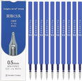 Ddaowanx 10 Pieces Gel Ink Pen Refills, Fine Point 0.5mm Tip Smooth Writing by Ddaowanx