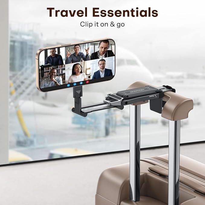 OMOTON TP02 360° Rotating for MagSafe Tripod, Aluminum Magnetic Phone Tripod - Image 9