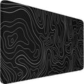 Large Extended Gaming Mouse Pad, 31.5x15.7 inch Computer Keyboard Mouse Mat by Naukay