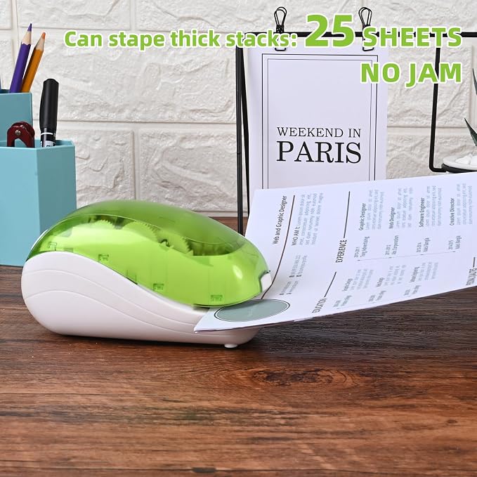Electric Stapler，Including 2000 Staples and 1 Staple Remover, Suitable - Image 4