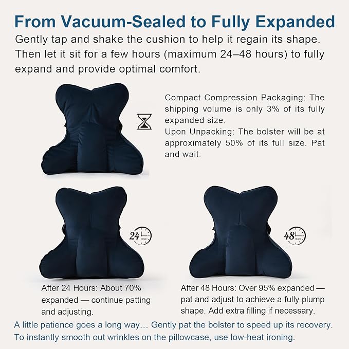 Lumbar Support Pillow – Multi-Functional Ergonomic Back Cushion - Image 8