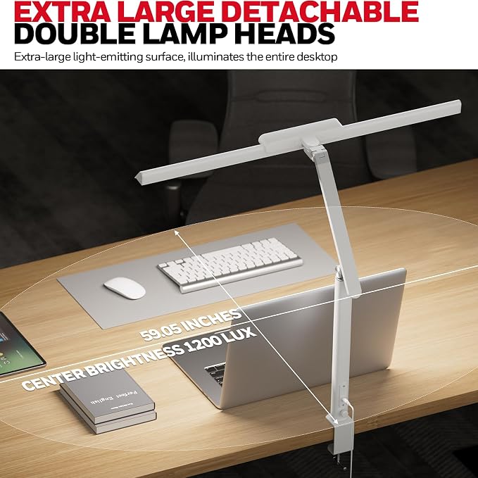 Honeywell LED Desk Lamp with Clamp - Image 6
