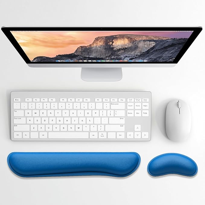 Dapesuom Enlarge Keyboard Wrist Rest, Memory Foam Wrist Cushion - Image 2
