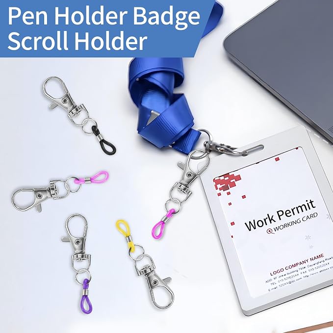 GAQWOK 10PCS Retractable Pen Holders - Image 6