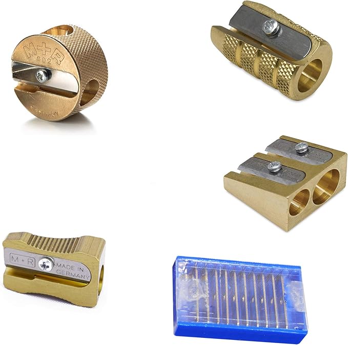 COMPLETE SET 4 Styles of Mobius + Ruppert Brass Pencil Sharpeners + 10 by Unknown