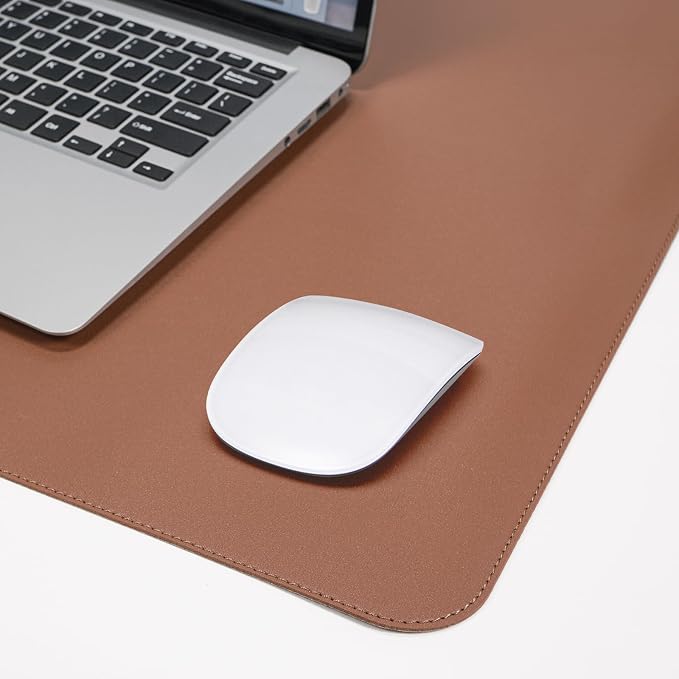 AFIING Leather Desk Pad Protector, Large Desk Mat - Image 5