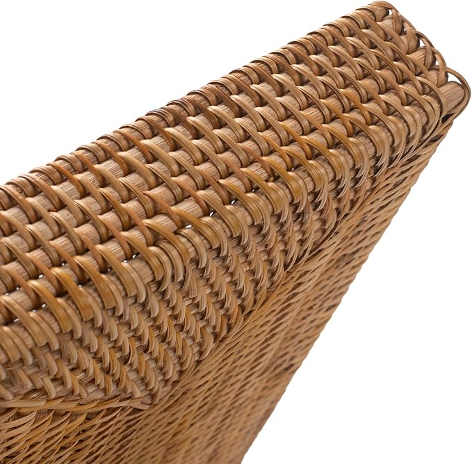 Rattan Letter Tray, Wicker Desk Tray, Woven Desk Organizer, A4 Paper, Magazine - Image 3