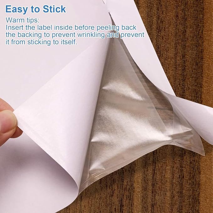 SJPACK Packing List Envelope 4.5x5.5 inches -100 Pieces in Transparent Adhesive - Image 5