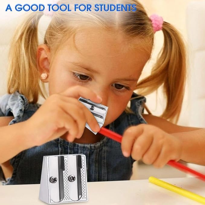 Metal Pencil Sharpeners, Crayon Sharpener, Home School Office - Image 7