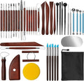 Amrules Clay Tools Kit, Practical Polymer Clay Sculpting Tools Kit, Air Dry by Amrules