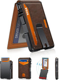 ZALVEX Wallet for Men, Mens Minimalist Wallet 9-13 Cards, Slim Compact Wallet by ZALVEX