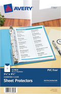 Avery Diamond Clear Heavyweight Sheet Protectors by Avery