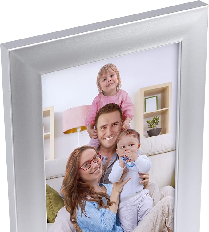 Giftgarden 8x10 Picture Frame Silver Set of 12 - Image 3