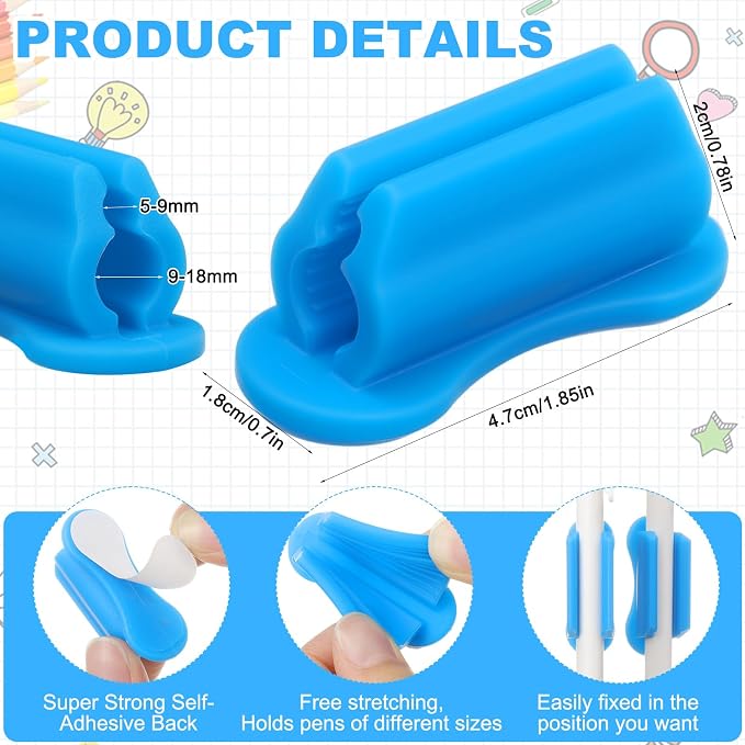 Sherr 48 Pack Adhesive Pencil Holders - Image 2