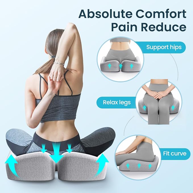 Benazcap Seat Cushion, Memory Foam Cushion - Image 3
