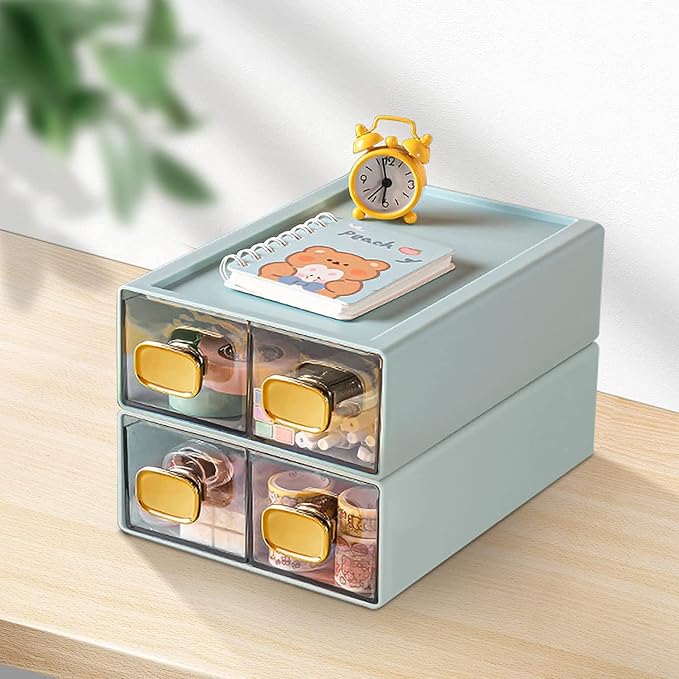 2PACK Stackable Storage Drawers by DETEIN