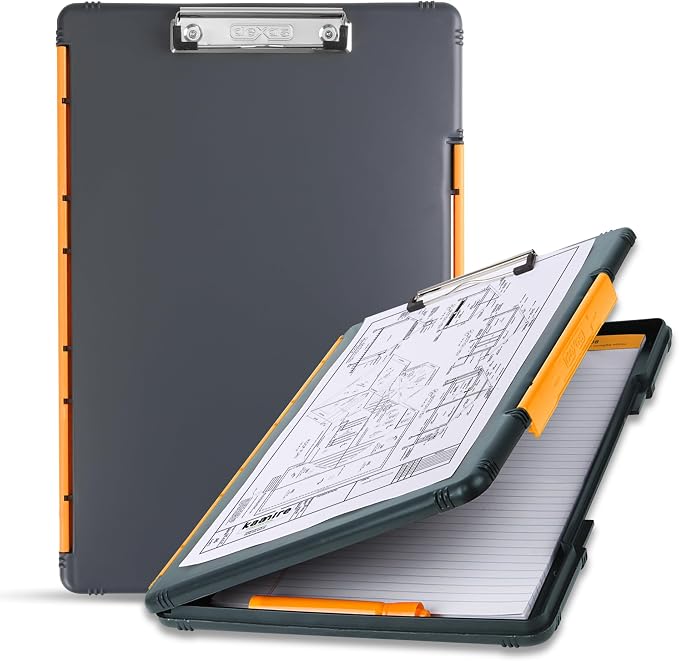 Dexas Legal Size XL Slimcase 2 Storage Clipboard, 15.5" x 10.5" x 1" by Dexas