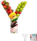 11" Clear Acrylic Letter & Number Charcuterie Tray-Reusable Fillable Alphabet by kevjes