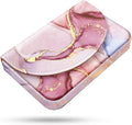 Business Card Holder，PU Leather Business Card Case Color Printing Pattern Card by xiviers