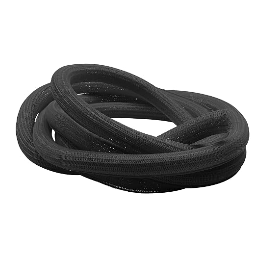 Electriduct 5/8" Hook Self Closing Sleeve Braid Wrap Around Sleeving Flame - Image 3