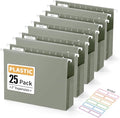 Sooez Extra Capacity Plastic Hanging File Folders, File Organizer by Sooez