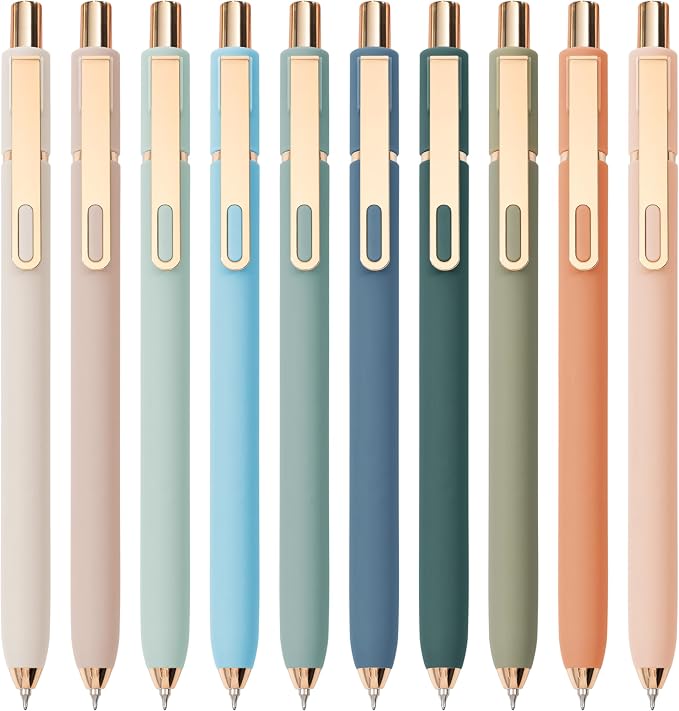 Linbsunne Gel Pens Black Ink Pens by Linbsunne