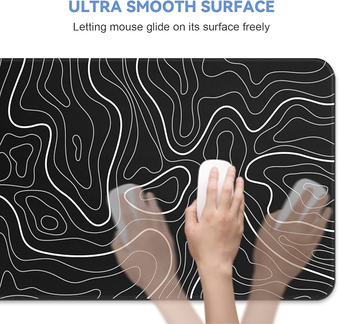 DIGSOM Gaming Mouse Pad, 31.5x11.8in | XL Mouse mat, Smooth surface, Anti-slip - Image 7