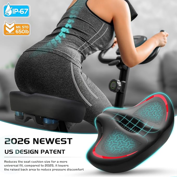 Noseless Bike Seat Cushion for Men & Women - Image 3