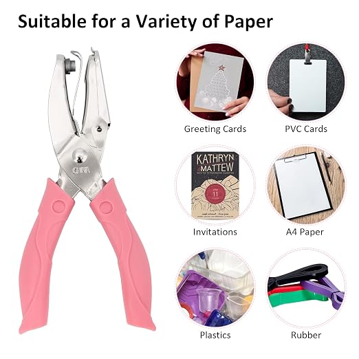 Coolrunner 3-Piece Metal Single Hole Paper Punch - Image 6