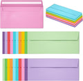 Slapaflife 50 Pack Business Envelopes #10, 4.13 x 9.49 Inches Colored Envelopes by SLAPAFLIFE