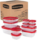 Rubbermaid EasyStore Rectangle and Square Containers, 22-Piece Set, Food by Unknown