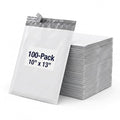 BOX USA Shipping Bags 10" x 13" White by BOXUSA