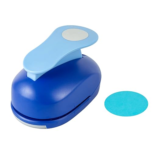2.5 inch Circle Punch, Paper Circles, Large Hole Punch - Image 2
