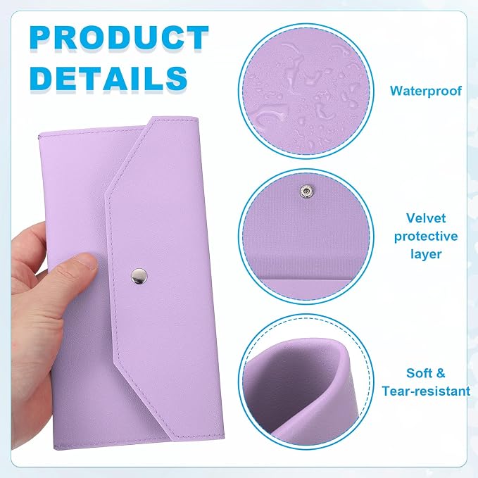 PATIKIL Cash Envelope Wallet, Budget Cash Holder Reusable Money Bag Pouch - Image 3