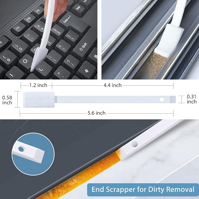 Lumkew 40Pcs Disposable Crevice Cleaning Brushes - Image 4