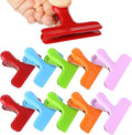 Chip Clips 10 Pack, 3 Inches Wide Metal Bag Clips by TONOS