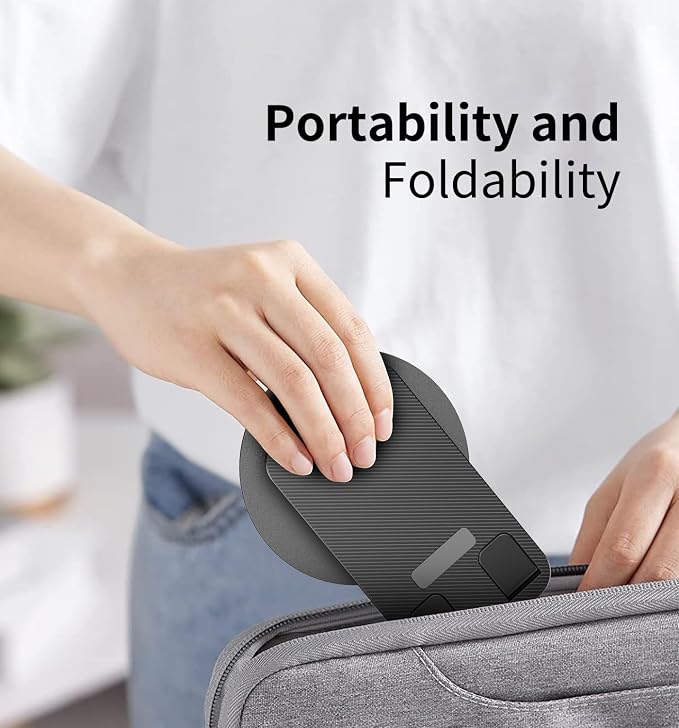 360° Rotating Cell Phone Stand for Desk, Adjustable & Foldable Phone Holder - Image 7