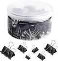 SANNIX 110 PCS Binder Clips Assorted Sizes, X Large, Mini and Micro, Binder by SANNIX