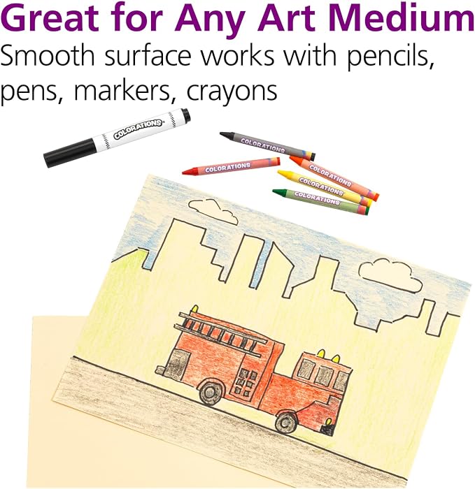 Tagboard - 9" x 12", Specialty Paper, School Art Supplies, Art Supplies - Image 3