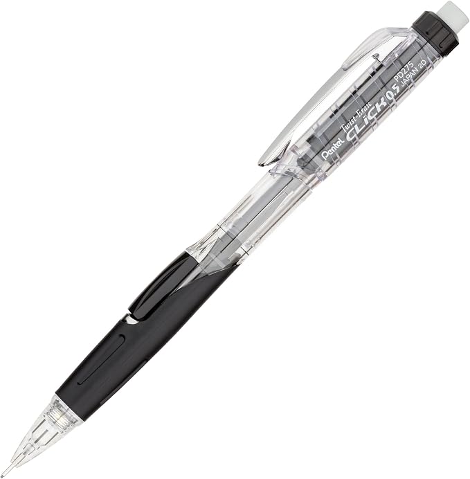 Pentel Twist-Erase Click Mechanical Pencil, Color May Vary, Box of 12 by PentelofAmerica