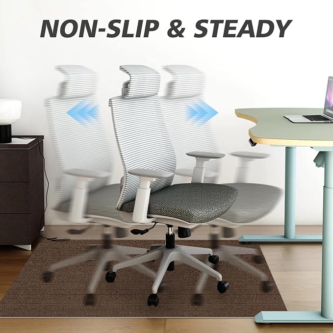 Sycoodeal Office Chair Mat for Hardwood Floor, Office Computer Gaming Chair Mat - Image 4
