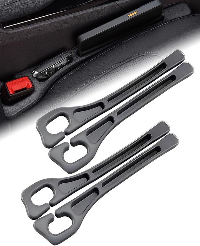 Seat Gap Filler with Storage, Universal Seat-Gap Filler, Double-Slot Organizer by Unknown