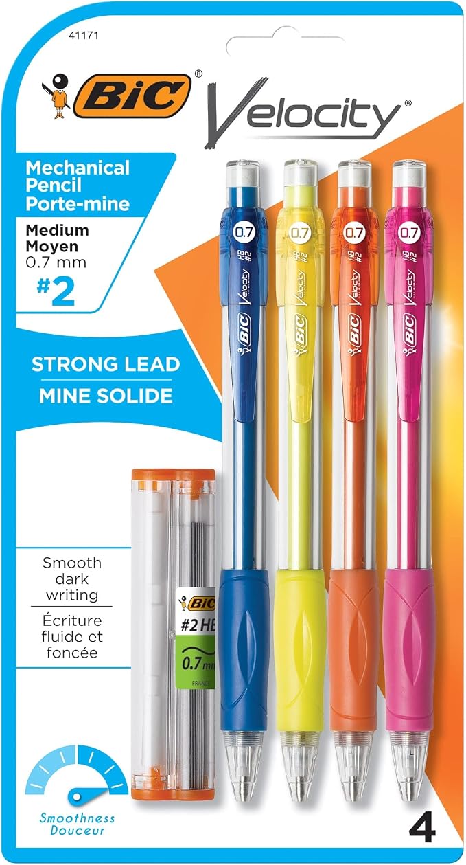 BIC Velocity Mechanical Pencils, by BIC