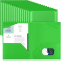Henoyso 36 Pack Fruit Green Plastic Folders by Henoyso