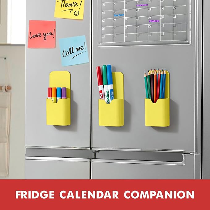 BEYGORM 4 Pack Magnetic Pen Holder - Image 3