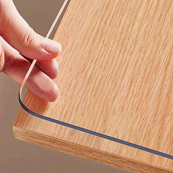 OstepDecor Clear Table Cover Protector 42 x 96 Inch, 1.5mm Thick Plastic Table by OstepDecor